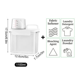 Dispensador de Sabão para Lavanderia Recarregável | WashEasy